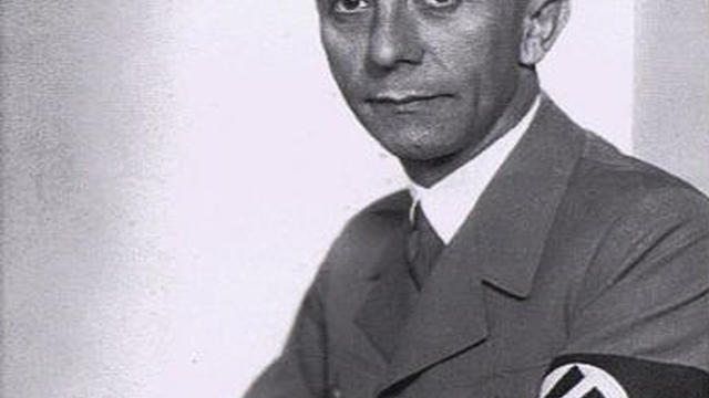 Nazi propagandist Joseph Goebbels 