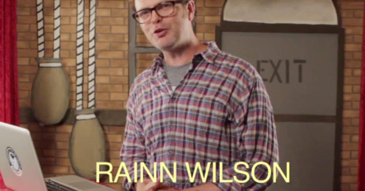 Internet Meme Becomes Reality In A Very Funny Sketch With Rainn Wilson Cbs News