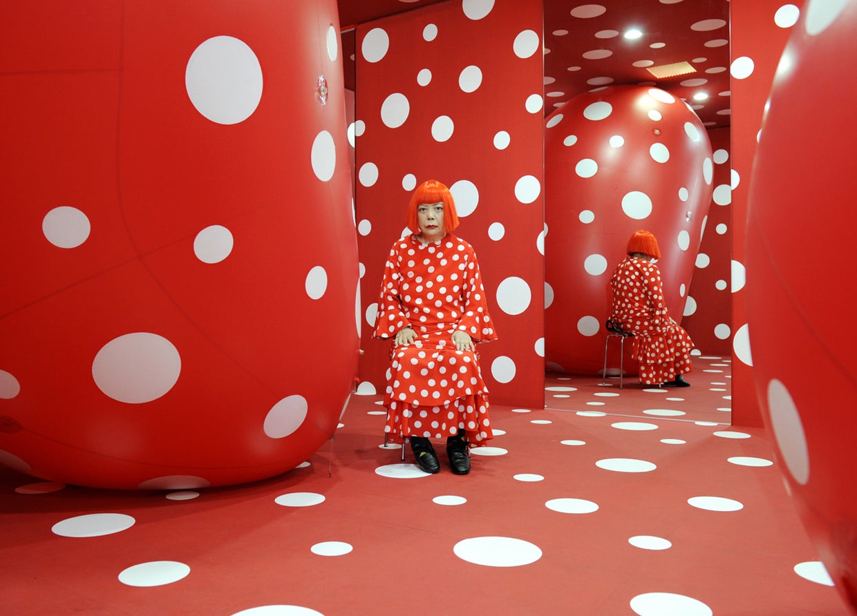 The art of Yayoi Kusama CBS News