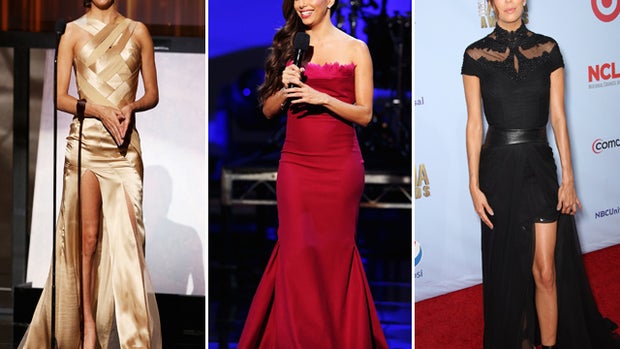 Eva Longoria's ALMA awards fashion