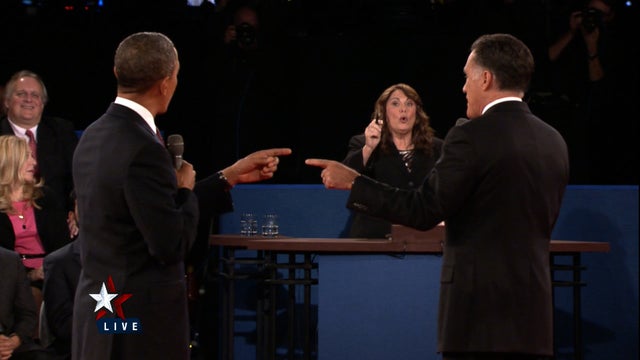 Second presidential debate: Libya