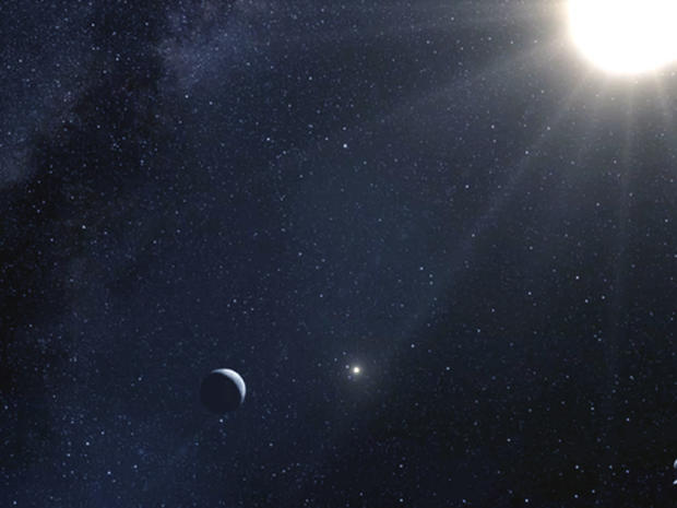 European researchers have detected a planet â?? just slightly more massive than Earth â?? orbiting very close to Alpha Centauri B, a sun-like star only 4.3 light-years from our Sun.
