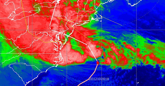 Hurricane Sandy a nightmare for travelers CBS News