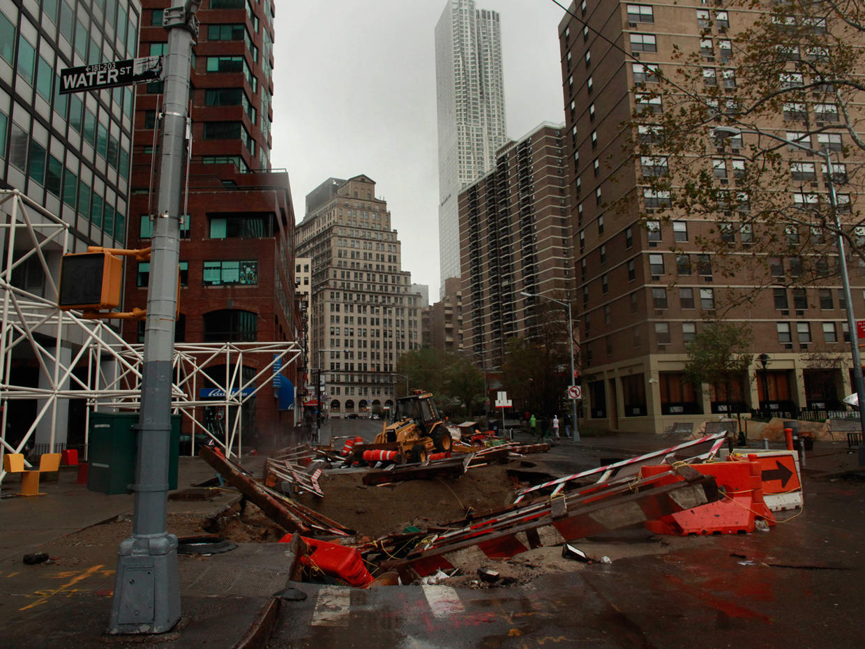 which organization help nyc flood water after sandy