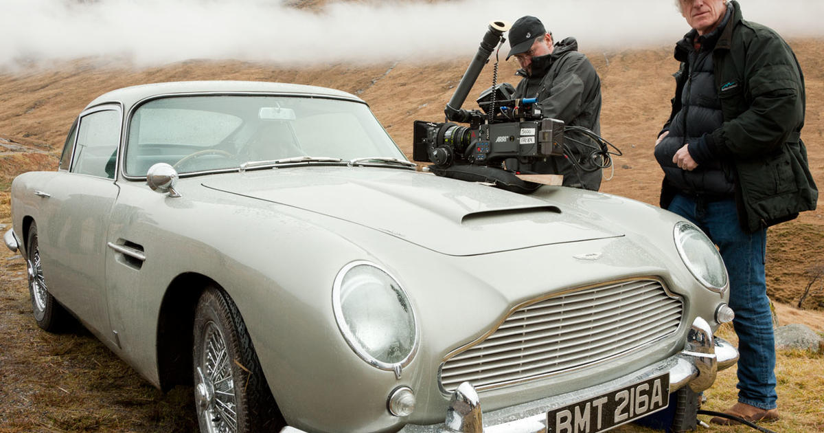 James Bond S Aston Martin Db5 In Skyfall Cbs News