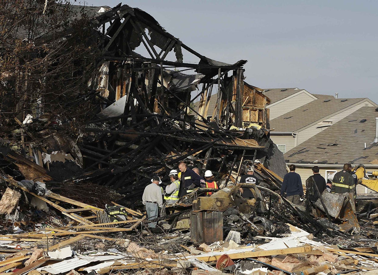 Explosion destroys homes in Indiana CBS News