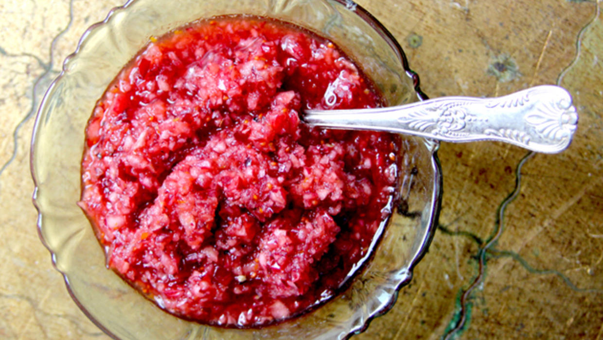 Recipe Fresh Cranberry Relish Cbs News