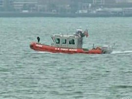 Coast Guard boat in San Francisco Bay