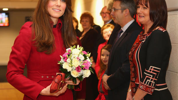 Can you spot Kate's baby bump?  