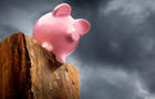 Fiscal Cliff piggy bank 