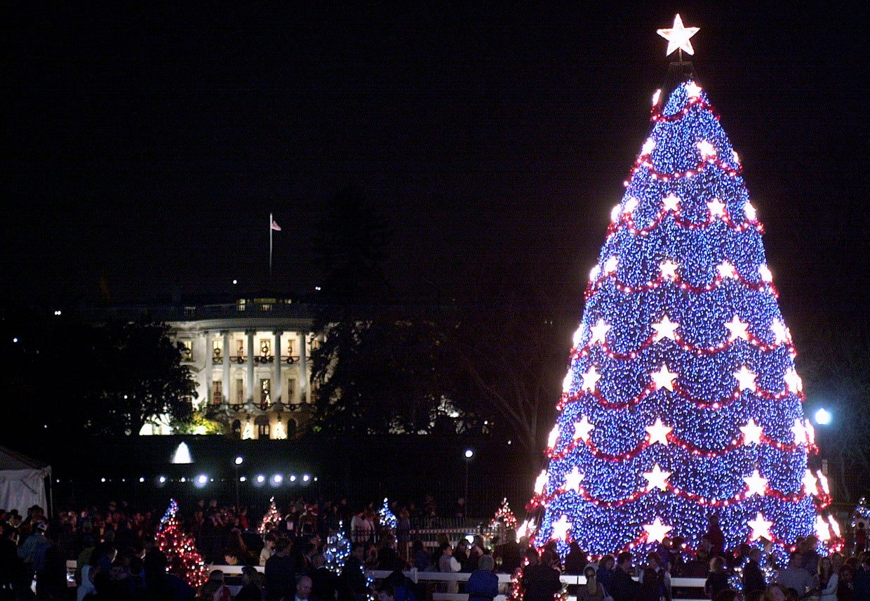 Obama lights National Christmas Tree CBS News