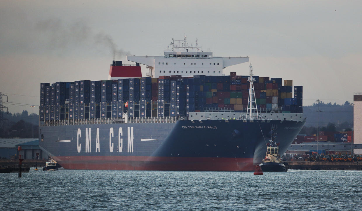 World's biggest container ship