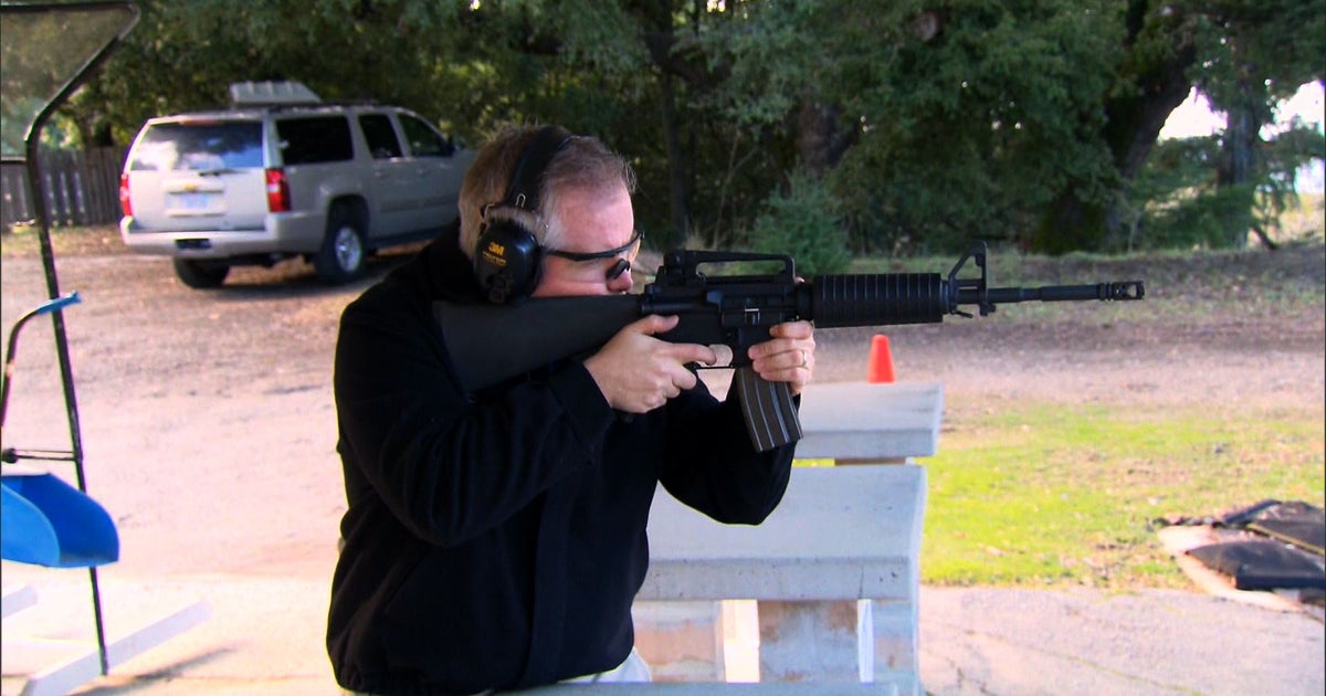 A gun enthusiast explains his hobby CBS News