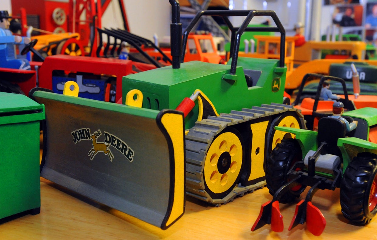 Wooden toy maker CBS News