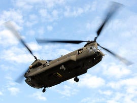 Chinook helicopter