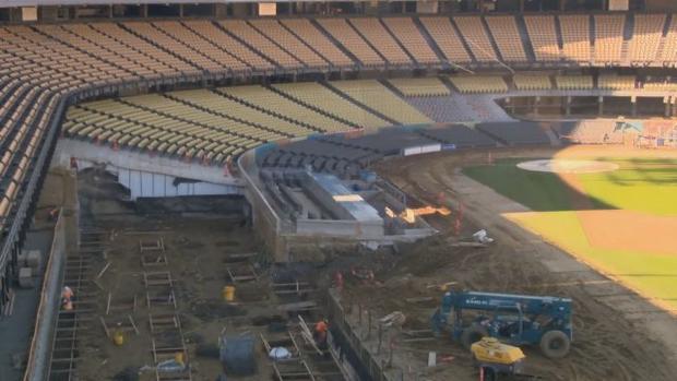 Dodgers Stadium Improvements 