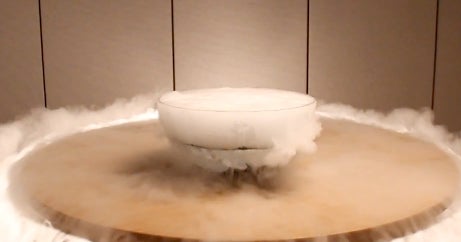 Watch and learn how to make a giant dry ice bubble CBS News