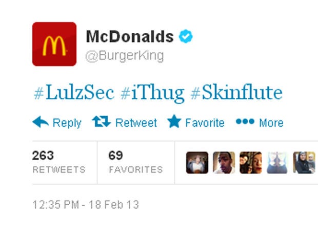 Hacked account of @Burgerking