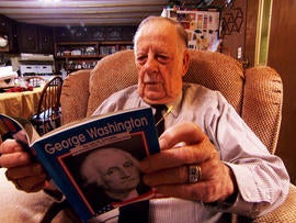Last month, Ed Bray read a book about George Washington.