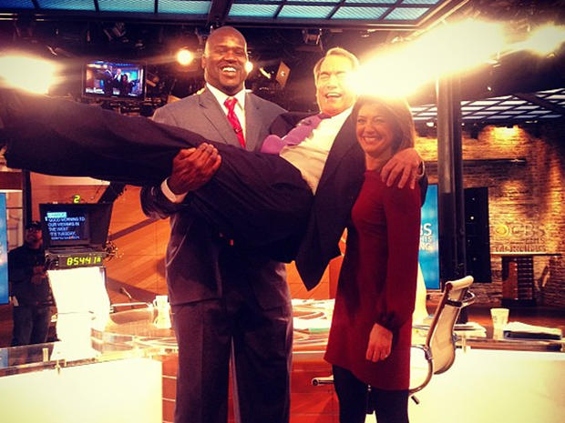 Shaquille O'Neal on "CBS This Morning." 