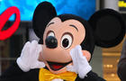 Mickey Mouse appears on Nov. 9, 2010, in New York. 