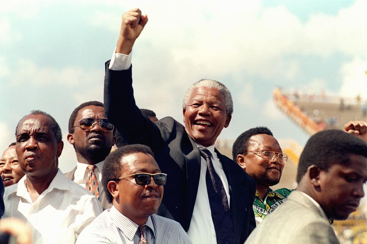 How CBS News covered Nelson Mandela's 1994 presidential victory CBS News