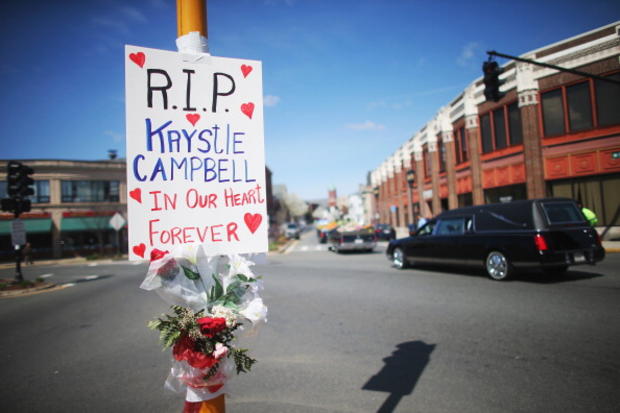 Funeral Held For Woman Killed In Boston Marathon Bombings 