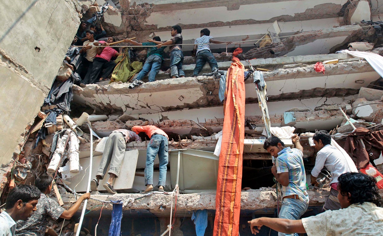 Building collapse kills hundreds in Bangladesh CBS News