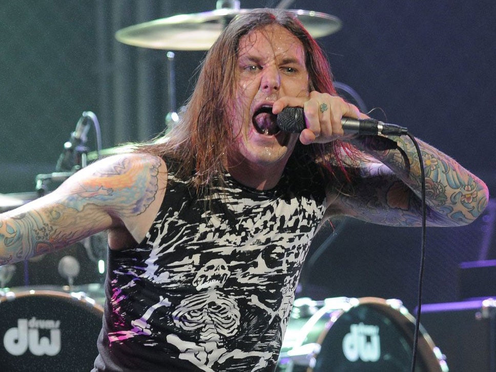 Tim Lambesis, lead singer of band 
