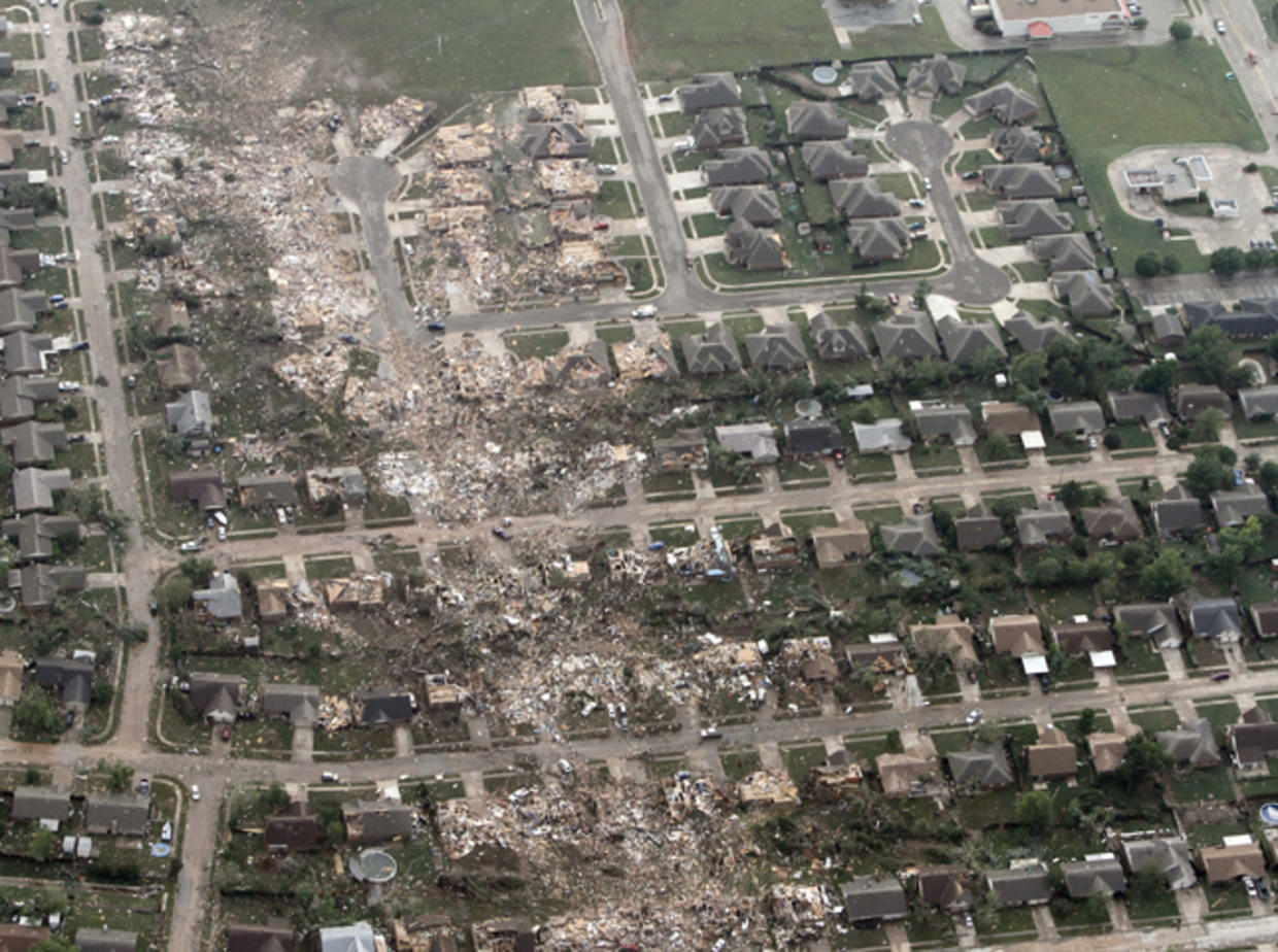 Oklahoma tornado Before and after photos CBS News