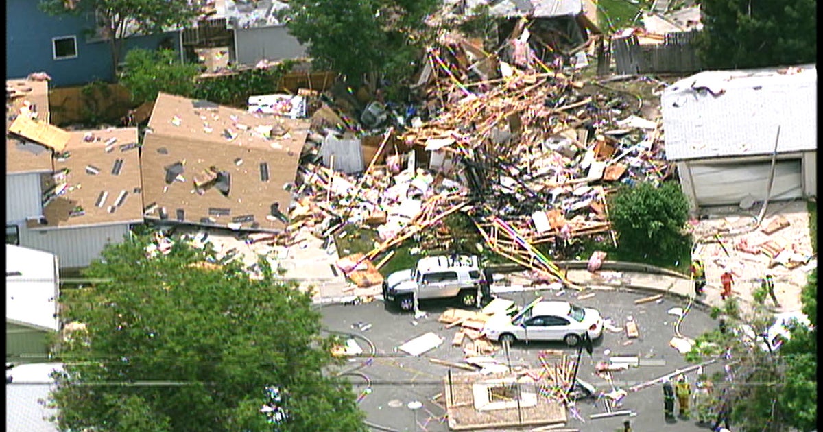 Colo. gas explosion damages four houses CBS News