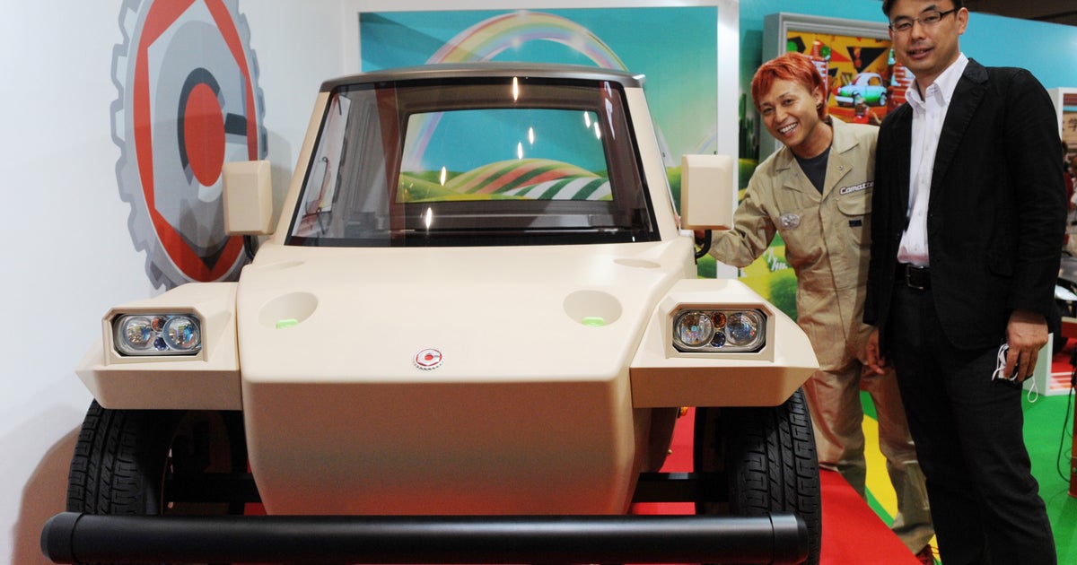 Toyoto Makes Cars For Kids In Tokyo Cbs News