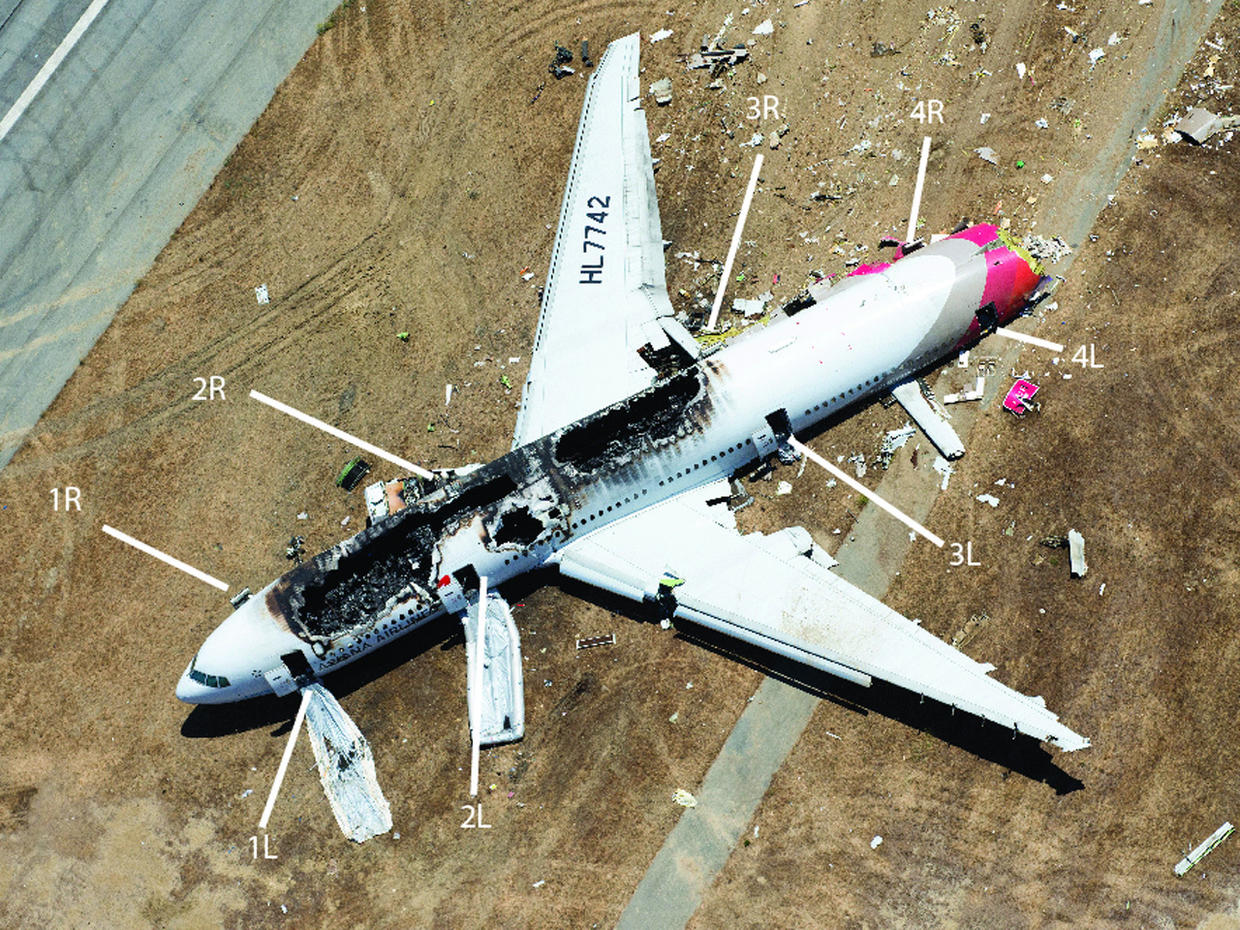 Photos Of Asiana Crash Wreckage Photo 14 Pictures Cbs News