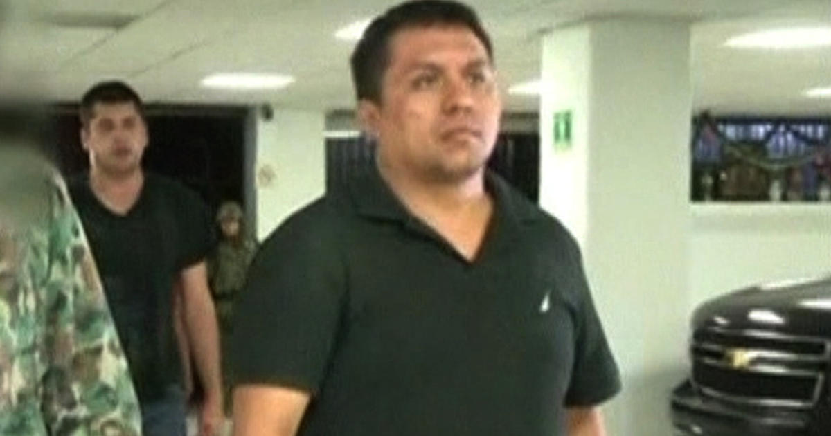 Zetas Drug Cartel Leader First Video Following Arrest In Mexico Cbs News 6873