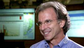 John Miksad at the Con Ed Command Center in New York City.