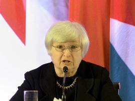 U.S. Federal Reserve Vice Chair Janet Yellen speaks at an international monetary conference in Shanghai June 3, 2013.
