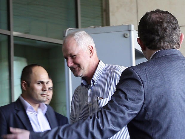 Ake Sellstrom arrives in Damascus