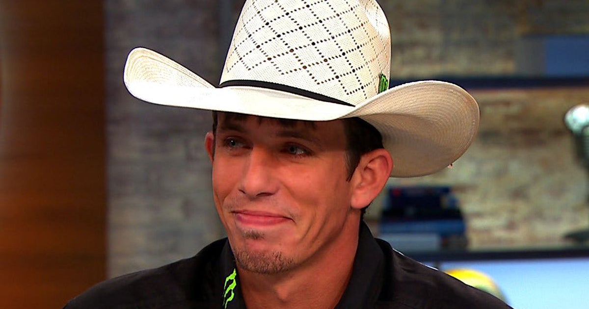 Bushwacker rider talks winning ride on famous bull CBS News