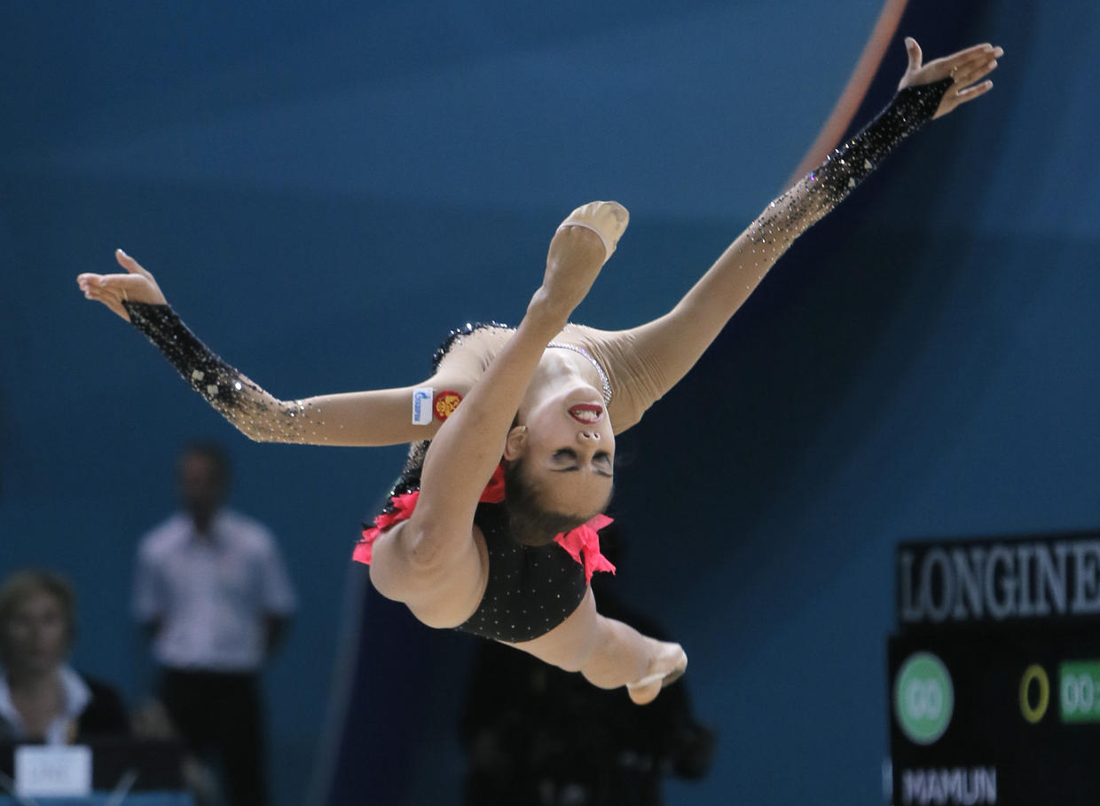 Rhythmic Gymnasts Seem To Defy Physics Photo 4 Pictures Cbs News