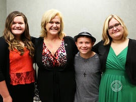 Connie, who has two grown children, welcomed Taylor into her family with open arms.