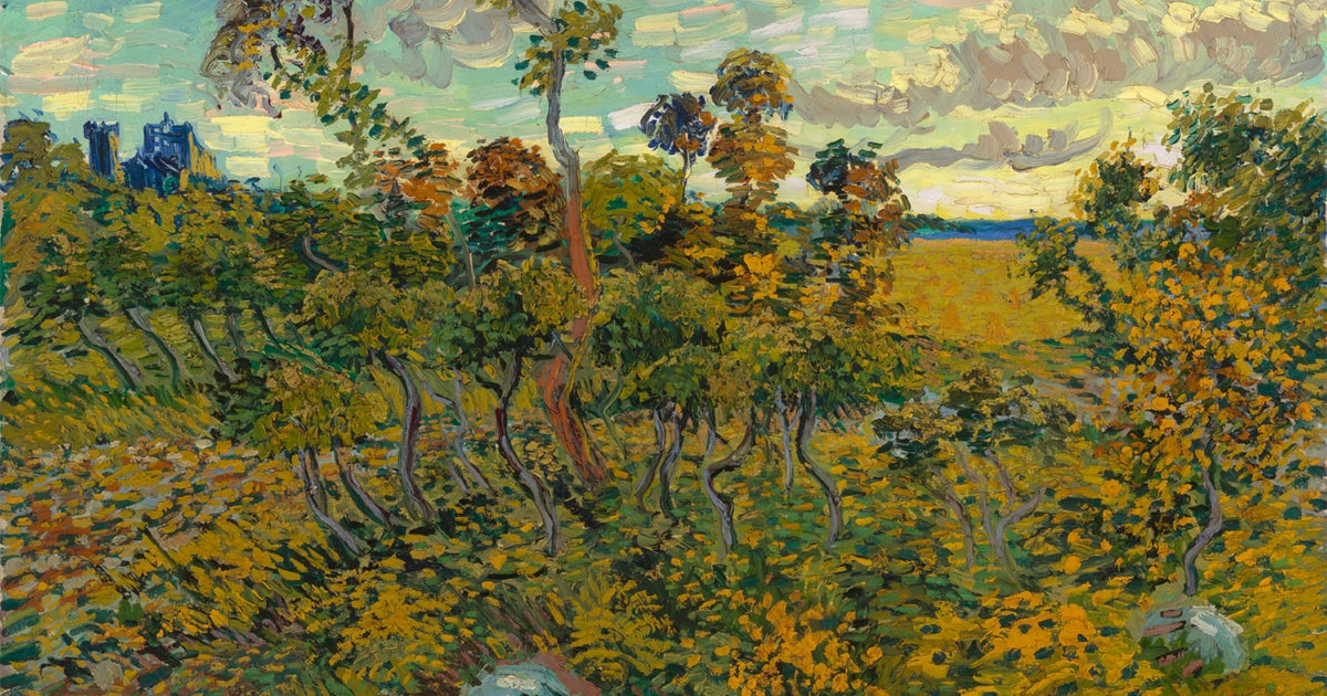 New Van Gogh painting discovered in attic CBS News