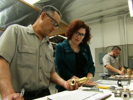 The Dante Valve Company makes safety relief valves for the U.S. Navy.