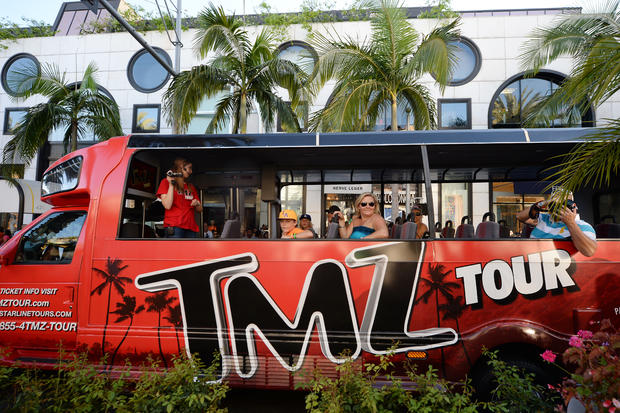TMZ Tour bus 