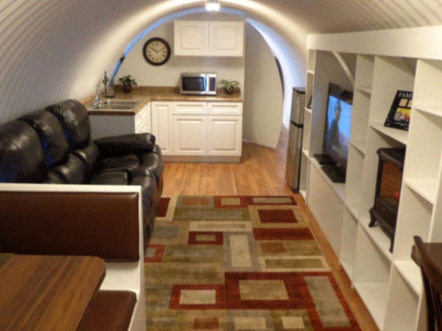 This ain't your average survival shelter CBS News