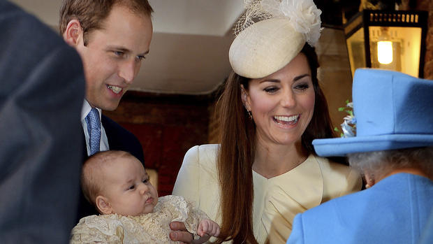 Prince George's christening 