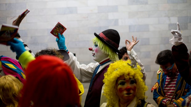 Clowning around in Mexico City 