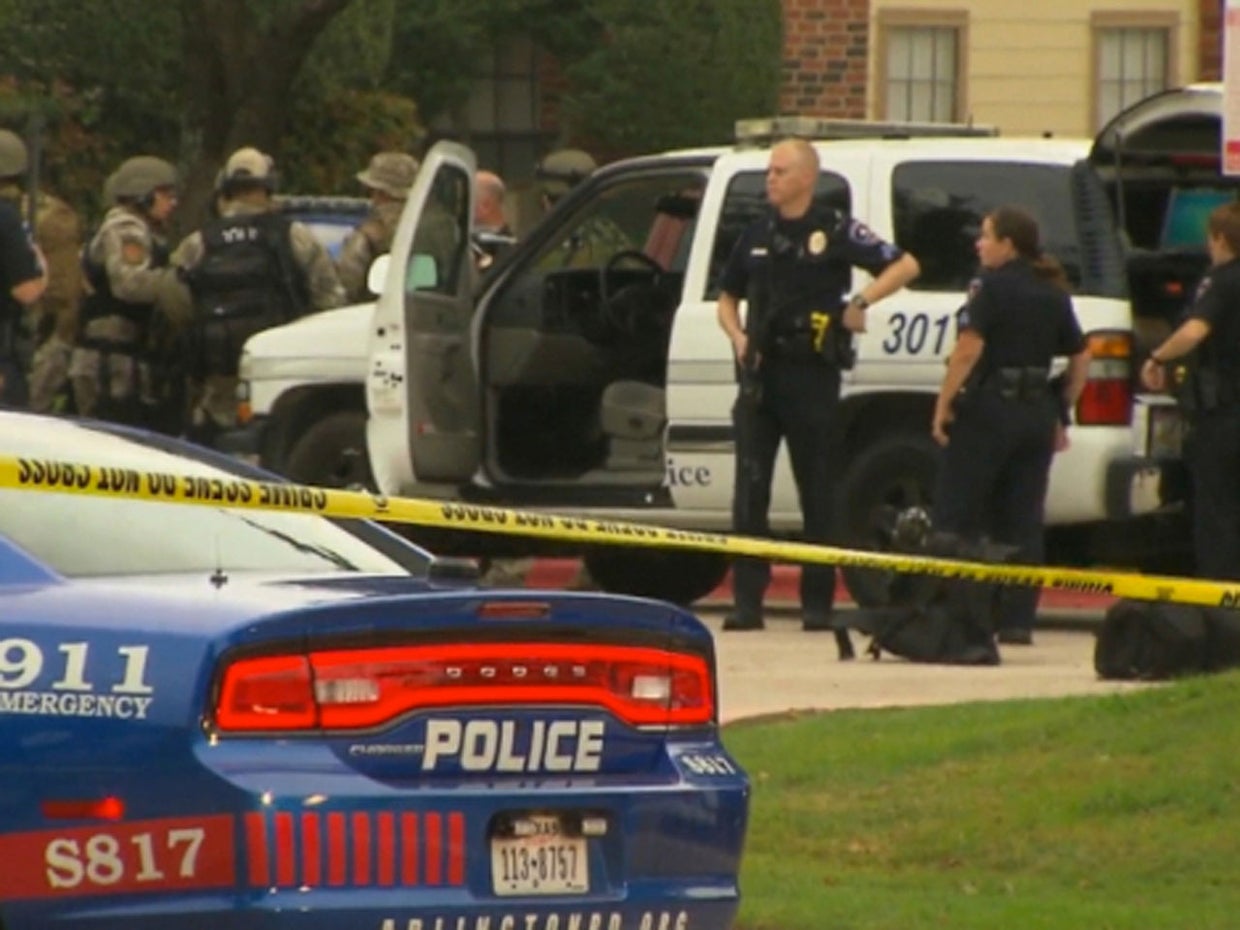 Suspected gunman in Arlington, Texas reportedly engaged in standoff