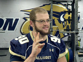 Adham Talaat, gallaudet