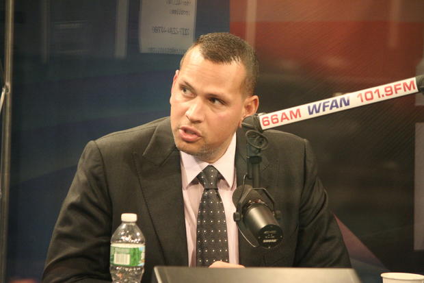 A-Rod in Studio With Mike Francesa 