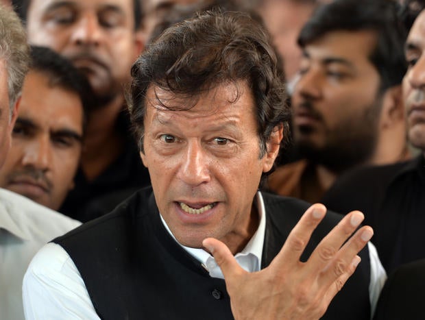 Pakistani politician Imran Khan